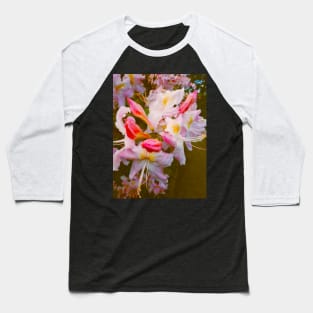 Mesmerizing White Lily Flowers Baseball T-Shirt